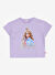 Barbie Lila Kız Çocuk Baskılı T-Shirt BRB5SG-TST6431