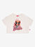Barbie Ekru Kız Çocuk Baskılı T-Shirt BRB5SG-TST6008