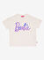 Barbie Beyaz - Lila Kız Çocuk Payetli T-Shirt BRB5SG-TST6020