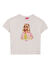 Barbie Ekru Kız Çocuk Baskılı T-Shirt BRB5SG-TST6016