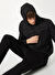 Gmg Fırenze Siyah Erkek Kapüşon Regular Fit Sweatshirt GU24MFW08011 