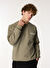 Gmg Fırenze Açık Haki Erkek Bisiklet Slim Fit Sweatshirt GU24MFW08017 