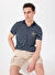 Jeep Lacivert Erkek Relaxed Çizgili Polo T-Shirt J5SM-TST7317