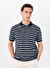 Jeep Lacivert Erkek Relaxed Çizgili Polo T-Shirt J5SM-TST7383