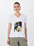 Fabrika Beyaz Kadın Basic Baskılı T-Shirt F5SL-TST0455