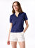 Jeep Lacivert Kadın Relaxed Düz Polo T-Shirt J5SL-TST7070