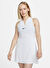 Nike DX1427-100 W NK DF ADVTG DRESS V Yaka Bol Paça Slim Fit Kadın Elbise
