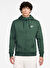 Nike Yeşil Erkek Düz Zip Ceket BV2645-323 M NSW CLUB HOODIE FZ BB 