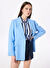 Fabrika Comfort Mavi Kadın Relaxed %100 Keten Ceket FC5SL-CKT0079