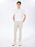 Fabrika Bej Erkek Basic Çizgili Chino Pantolon F5SM-PNT 2303