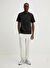 Hugo Beyaz Erkek Relaxed Düz Sweatpant 50521082_Dlogopante 