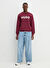 Hugo Kırmızı Erkek Bisiklet Regular Fit Düz Sweatshirt 50477328_Dem 