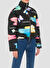 Moschino Jeans Siyah Kadın Standart Düz Mont A0613-1555 