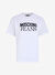 Moschino Jeans Beyaz Kadın Standart Baskılı T-Shirt J0706-1001 
