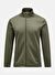 Peak Performance Haki Erkek Düz Ceket M Rider Tech Zip Jacket 