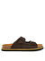 Hush Puppies Kahverengi Erkek Deri Terlik Brasa