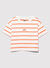 Mavi Beyaz Kız Çocuk Çizgili T-Shirt M7610182-89310