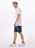 Mustang Lacivert Erkek Regular Fit Yıkamalı Denim Şort CHICAGO - 1821