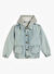 Koton Açık İndigo Erkek Çocuk Düz Denim Ceket 5SKB20001TD
