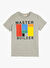 Koton Gri Erkek Çocuk Baskılı T-Shirt 5SKB10064TK