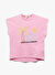 Koton Pembe Kız Çocuk Baskılı T-Shirt 5SKG10136AK