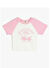 Koton Ekru Kız Çocuk Baskılı T-Shirt 5SKG10082AK