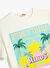 Koton Ekru Kız Çocuk Baskılı T-Shirt 5SKG10141AK