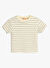 Koton Ekru Bebek Çizgili T-Shirt 5SMB10093TK-A