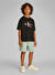 Calvin Klein Siyah Erkek Çocuk Baskılı T-Shirt IB0IB02453BEH