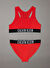 Calvin Klein Kırmızı Kız Çocuk Baskılı Bikini Takım KY0KY00091XM8