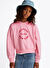 Tommy Hilfiger Pembe Kız Çocuk Baskılı Sweatshirt KG0KG08322TPF 