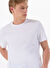 Limon Beyaz Erkek Basic T-Shirt MML5SM-TST 9544