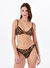 Fabrika Çok Renkli Kadın Leopar İpli Klasik Bikini Alt BONY
