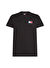 Tommy Hilfiger Siyah Erkek Slim Fit T-Shirt DM0DM20740BDS TJM SLIM ESSNT FLG