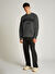 Tommy Hilfiger Siyah Erkek Bisiklet Relaxed Sweatshirt DM0DM20262BDS TJM RLX VINTAG VRSITY