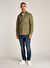 Tommy Hilfiger Yeşil Erkek Gömlek Regular Fit Düz Gömlek DM0DM21107M12 TJM REG WASHED TWILL