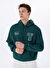 Tommy Hilfiger Yeşil Erkek Kapüşon Regular Fit Sweatshirt DM0DM21262LED TJM T GRAPHIC HOODIE
