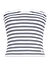 Calvin Klein Jeans Beyaz Kadın Standart Çizgili T-Shirt J20J2253100K4