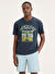 Dockers Lacivert Erkek Slim Fit T-Shirt GRAPHIC TEE SLIM