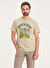 Dockers Bej Erkek Slim Fit T-Shirt GRAPHIC TEE SLIM