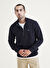 Dockers Siyah Erkek Gömlek Regular Fit Gömlek QUARTER ZIP FLEECE REGULAR 