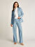Calvin Klein Mavi Kadın Normal Düz Blazer K20K207632CAZ