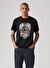 Levis Siyah Erkek Bisiklet Yaka Normal Kalıp Baskılı T-Shirt A2082-0270_LSESS RELAXED FIT TEE BR