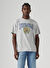 Levis Gri Erkek Bisiklet Yaka Normal Kalıp Baskılı T-Shirt A9440-0011_VINTAGE FIT GRAPHIC TEET