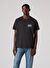 Levis Siyah Erkek Bisiklet Yaka Normal Kalıp Baskılı T-Shirt 16143-1685_SS RELAXED FIT TEE SSNL