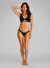 Calvin Klein Siyah Kadın Baskılı Bralet Bikini Üst KW0KW02745BEH