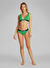 Calvin Klein Yeşil Kadın Standart Baskılı Bikini Alt KW0KW02856L1X