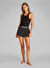 Calvin Klein Siyah Kadın Standart Şort Mayo KW0KW02816BEH