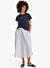 Tommy Hilfiger Mavi Kadın Normal T-Shirt WW0WW46113C1G