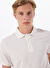 Limon Beyaz Erkek Basic Polo T-Shirt MML5SM-TST 9546